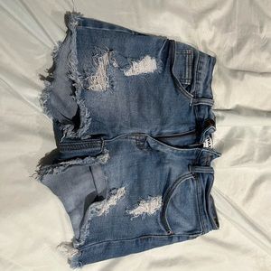 Fashion Nova jean shorts